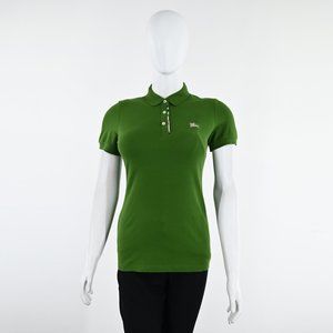 Burberry Women Green Polo T-Shirt